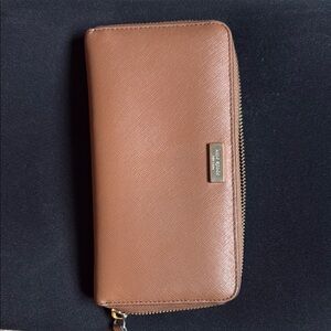 Kate Spade Tan Leather Wallet